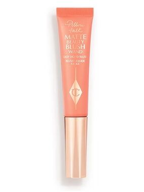 Charlotte Tilbury Pillow Talk Matte Beauty Blush Wand - Peach Pop -NWT
